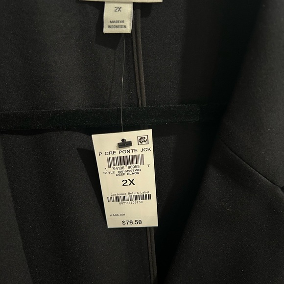 Elegant Black Blazer for Women - Picture 3 of 3